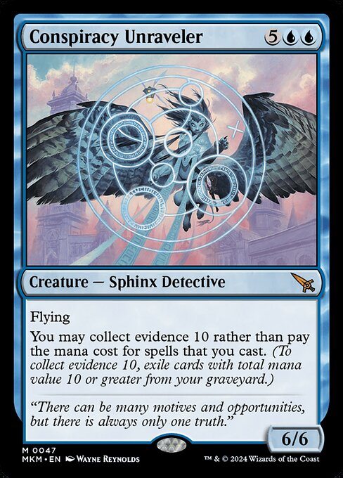 MTG Conspiracy Unraveler MKM 047 Regular Foil