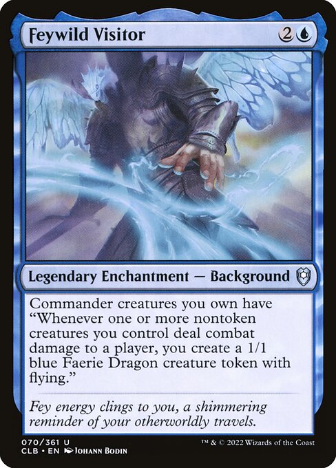 MTG Feywild Visitor CLB 070 Regular Nonfoil