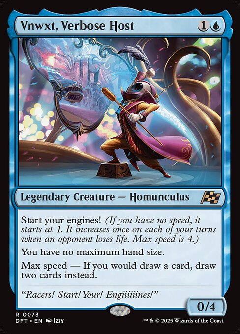 MTG Vnwxt, Verbose Host DFT 073 Regular Foil