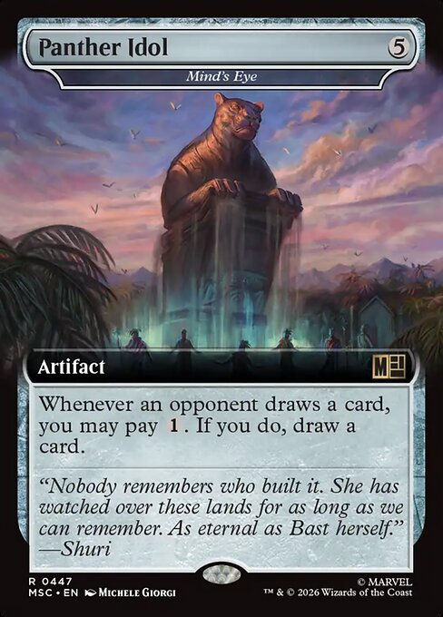 MTG Mind's Eye MSC 447 Extended Art Nonfoil