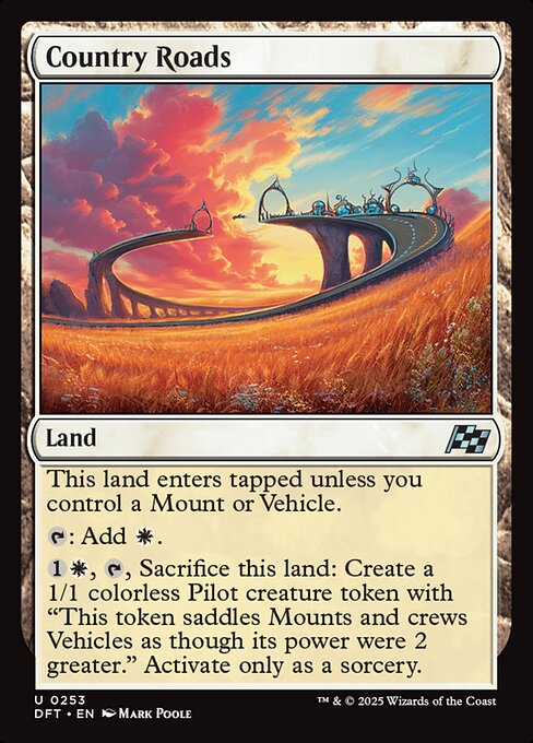 MTG Country Roads DFT 253 Regular Foil