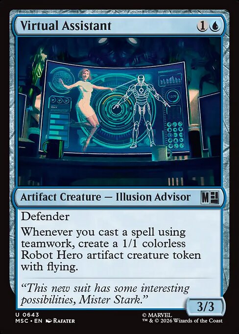 MTG Virtual Assistant MSC 643 Regular Foil