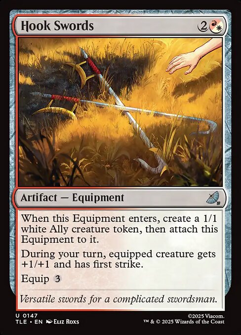 MTG Hook Swords [TLE 147] Nonfoil