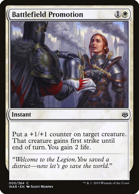MTG Battlefield Promotion WAR 005 Standard Nonfoil front