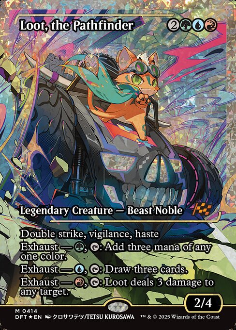 MTG Loot, the Pathfinder DFT 414 Japan Showcase Fracture Foil