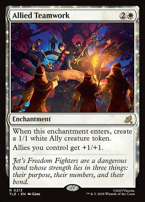 MTG Allied Teamwork [TLE 213] Foil