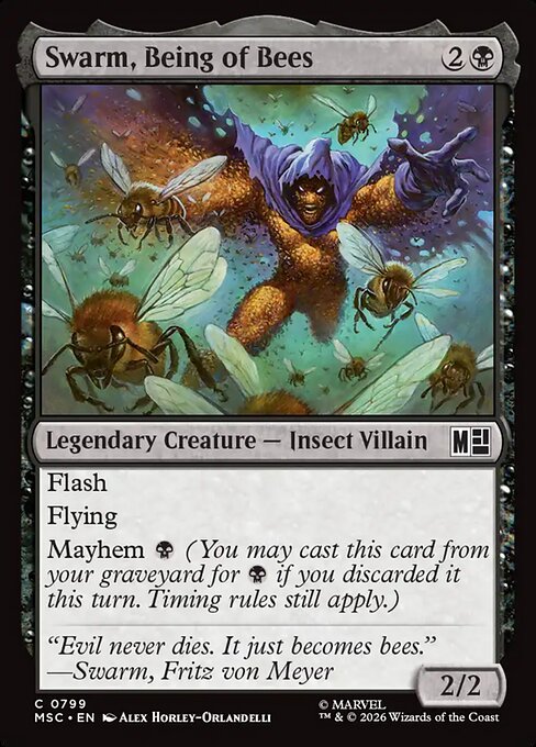 MTG Swarm, Being of Bees MSC 799 Regular Nonfoil