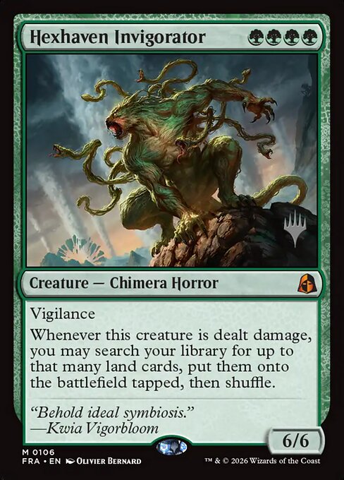 MTG Hexhaven Invigorator PFRA 106P Promo Pack Nonfoil front