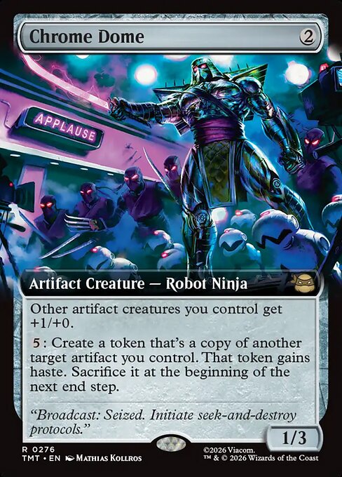 MTG Chrome Dome TMT 276 Extended Art Foil