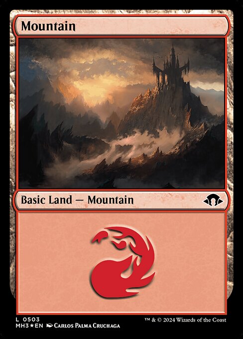 MTG Mountain MH3 503 Ripple Foil Ripple Foil