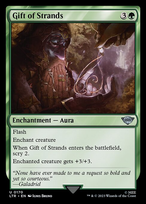 MTG Gift of Strands LTR 170 Regular Foil