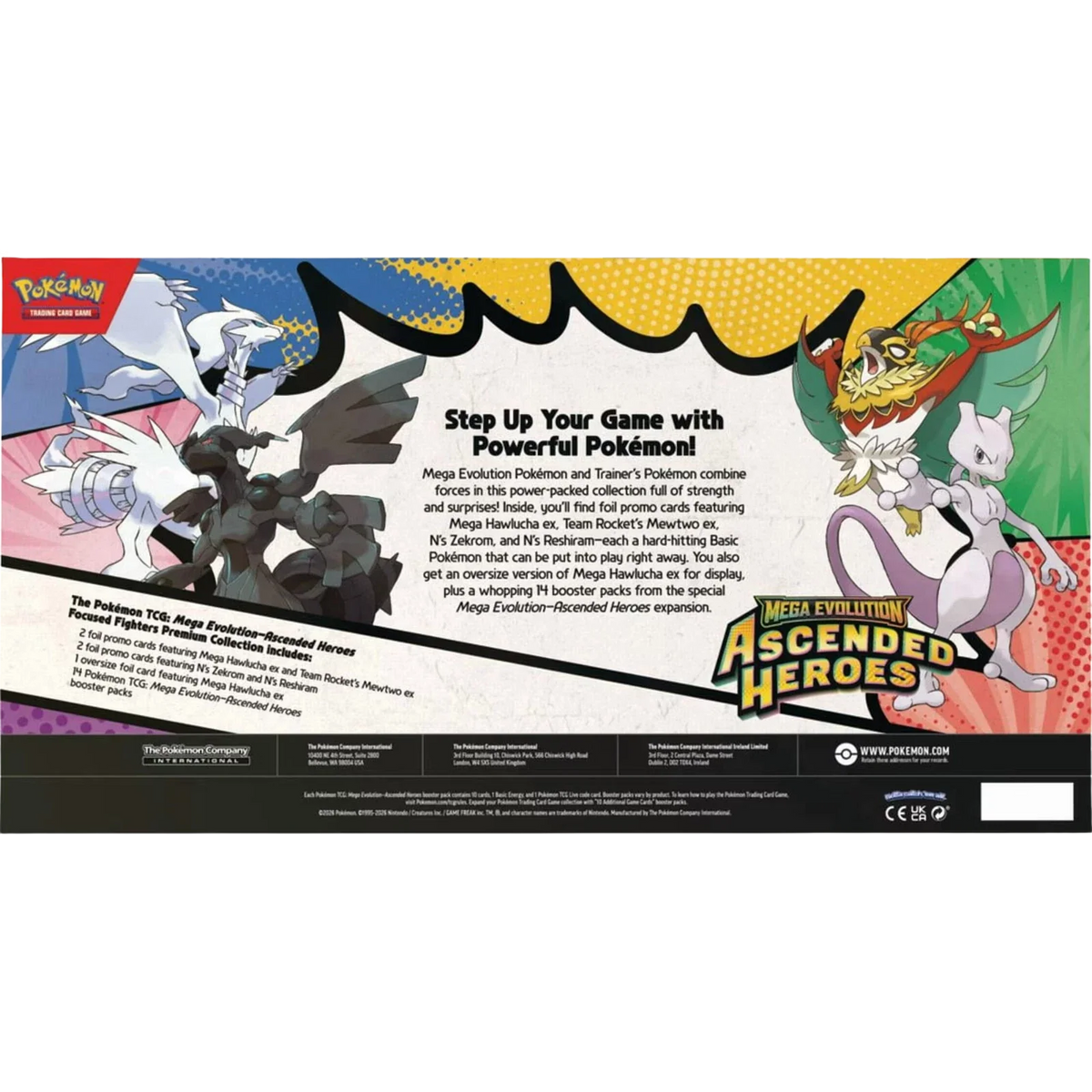 Pokémon Ascended Heroes Focused Fighters Premium Collection alternate product image