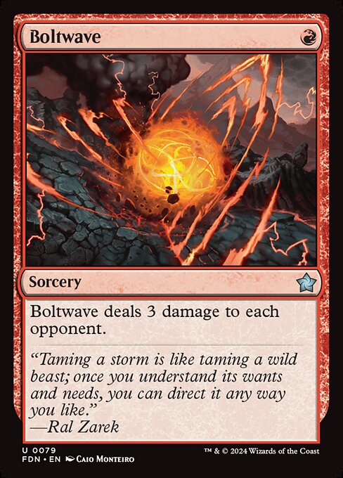 MTG Boltwave FDN 079 Regular Nonfoil
