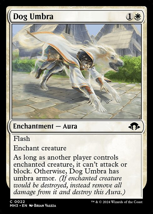 MTG Dog Umbra MH3 022 Regular Nonfoil