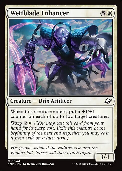 MTG Weftblade Enhancer EOE 044 Regular Nonfoil