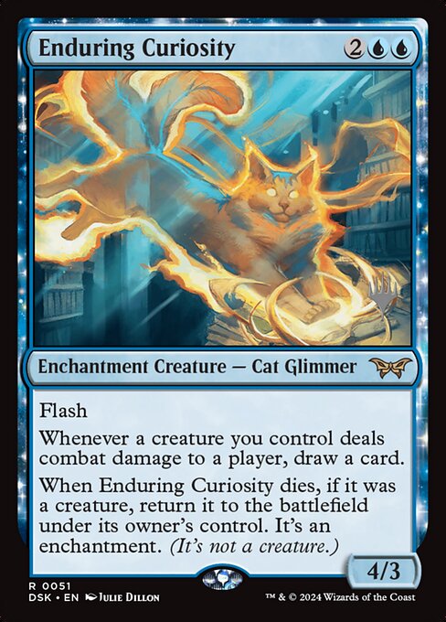 MTG Enduring Curiosity PDSK 051p Promo Pack Nonfoil