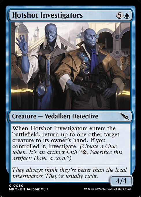 MTG Hotshot Investigators MKM 060 Regular Foil
