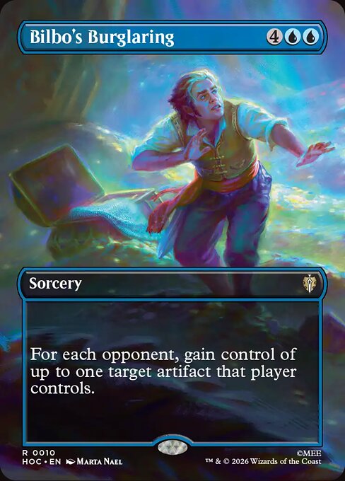 MTG Bilbo's Burglaring HOC 010 Regular Foil