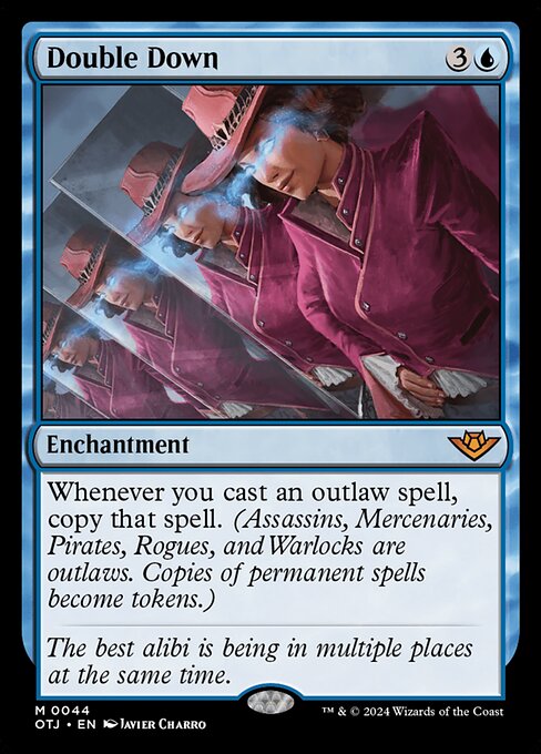 MTG Double Down OTJ 044 Regular Foil