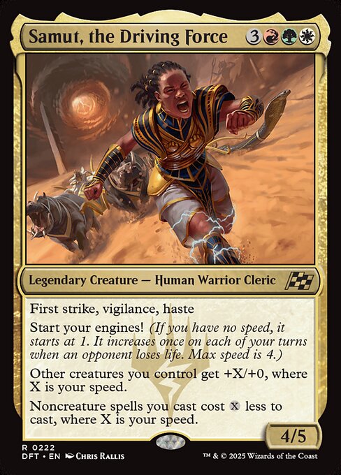 MTG Samut, the Driving Force DFT 222 Regular Nonfoil