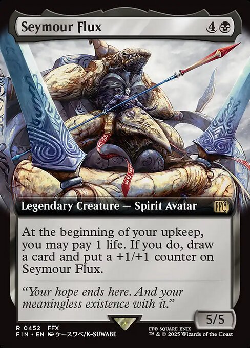 MTG Seymour Flux FIN 452 Extended Art Foil