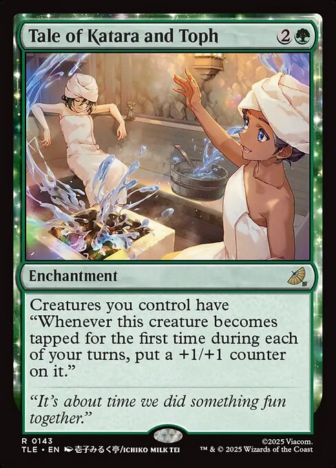 MTG Tale of Katara and Toph [TLE 143] Foil