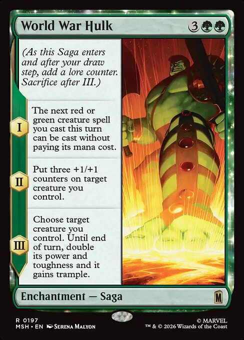 MTG World War Hulk MSH 197 Regular Nonfoil