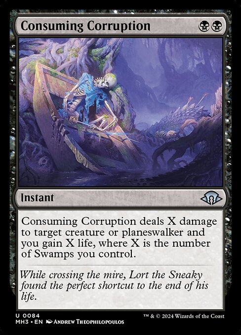 MTG Consuming Corruption MH3 084 Regular Nonfoil
