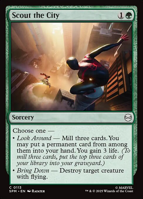 MTG Scout the City SPM 113 Regular Foil