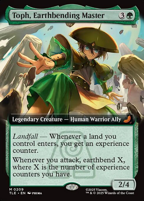 MTG Toph, Earthbending Master [TLE 209] Nonfoil