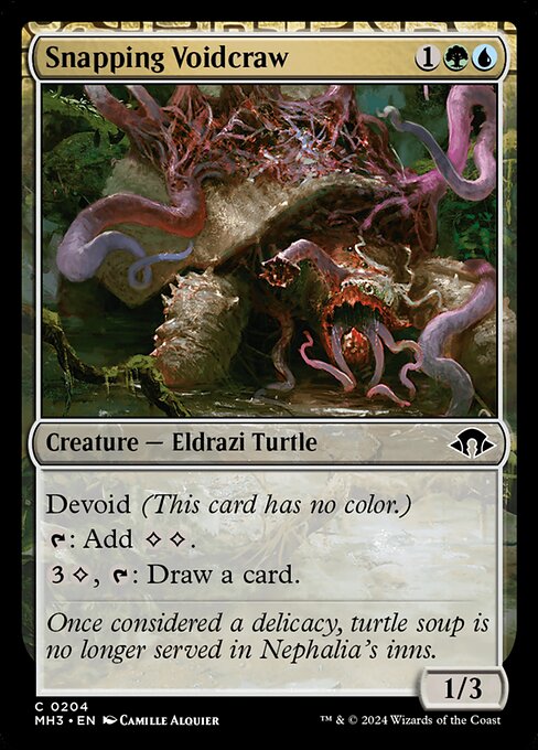MTG Snapping Voidcraw MH3 204 Regular Nonfoil