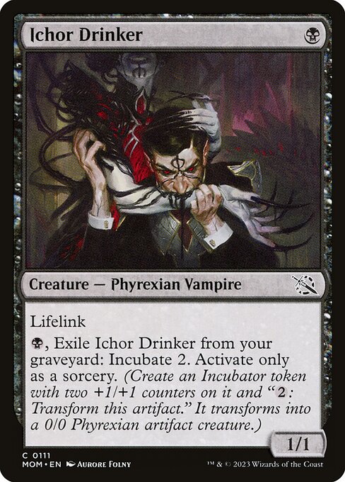 MTG Ichor Drinker MOM 111 Regular Foil