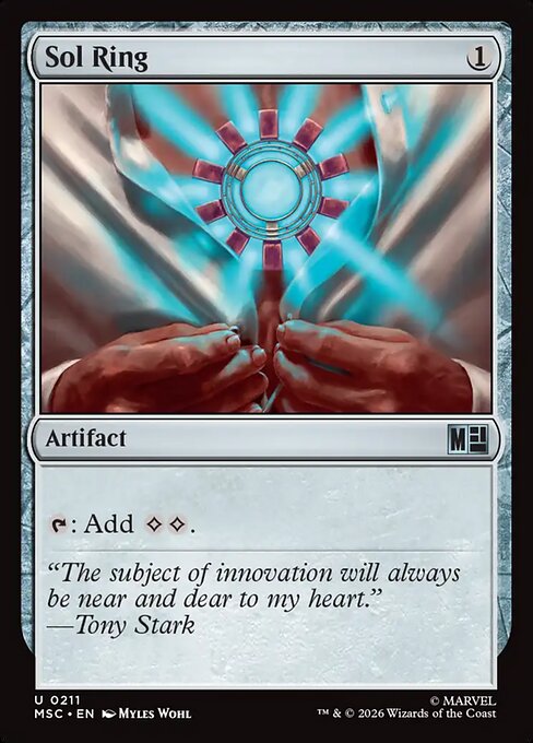 MTG Sol Ring MSC 211 Regular Surge Foil