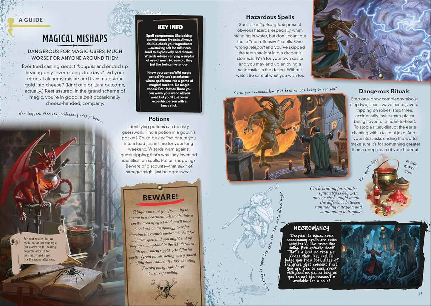 Dungeons & Dragons How Not To Get Eaten By Owlbears