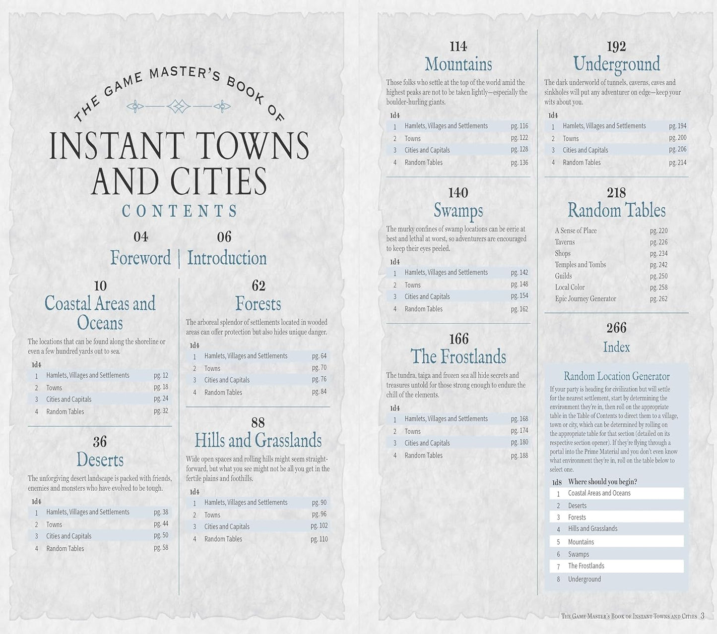The Game Master's Book of Instant Towns and Cities