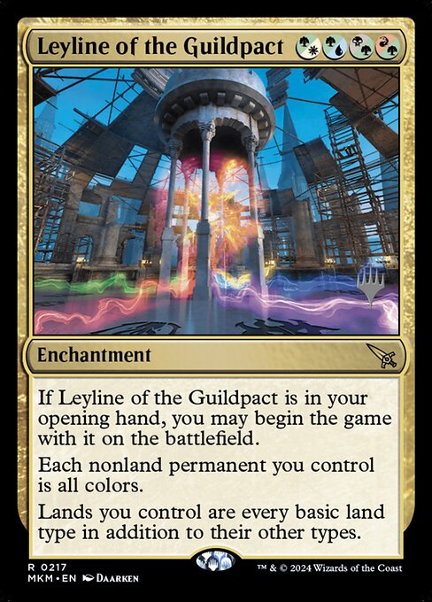 MTG Leyline of the Guildpact PMKM 217p Promo Pack Nonfoil