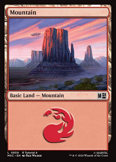 MTG Mountain MSC 859 Regular Nonfoil