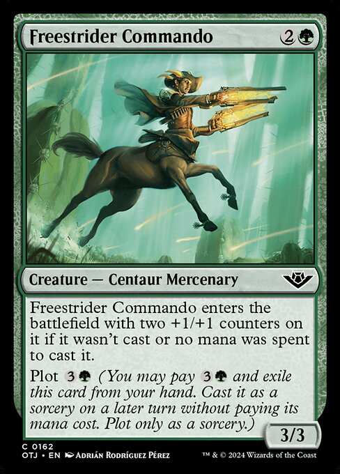 MTG Freestrider Commando OTJ 162 Regular Nonfoil