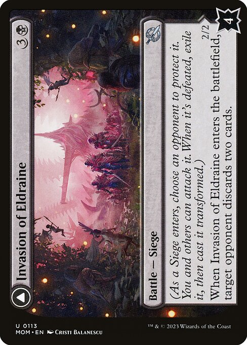 MTG Invasion of Eldraine // Prickle Faeries MOM 113 Regular Foil