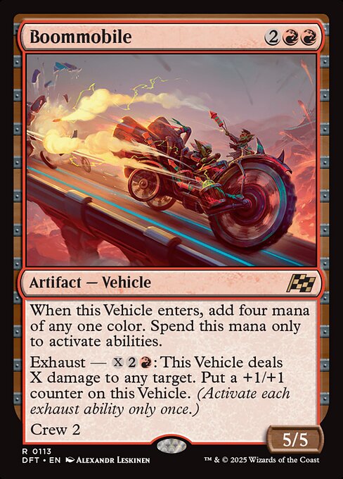 MTG Boommobile DFT 113 Regular Foil