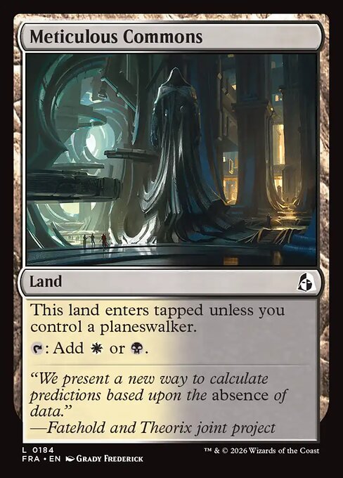 MTG Meticulous Commons FRA 184 Standard Nonfoil front
