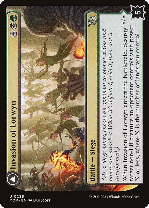 MTG Invasion of Lorwyn // Winnowing Forces MOM 236 Regular Nonfoil