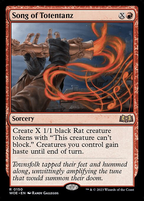 MTG Song of Totentanz WOE 150 Regular Nonfoil
