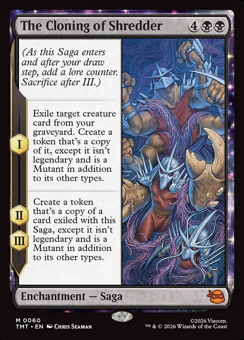 MTG The Cloning of Shredder TMT 060 Regular Nonfoil