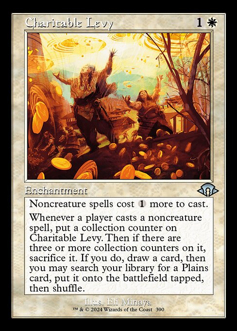 MTG Charitable Levy MH3 390 Retro Frame Foil