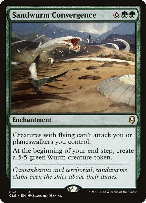 MTG Sandwurm Convergence CLB 833 Commander Deck Nonfoil
