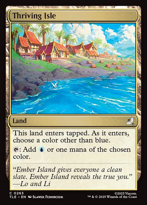 MTG Thriving Isle [TLE 263] Nonfoil