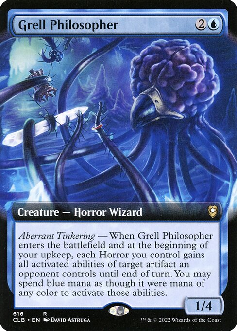 MTG Grell Philosopher CLB 616 Extended Art Nonfoil