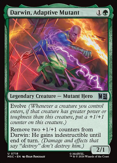 MTG Darwin, Adaptive Mutant MSC 718 Regular Foil