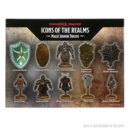 D&D Icons of the Realms Magic Armor Tokens